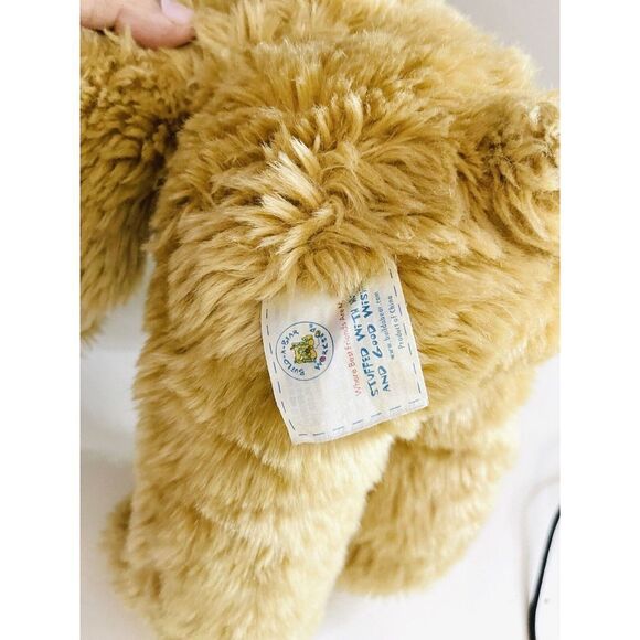Build A Bear Workshop Light Brown Classic Teddy Plush BABW Stuffed Animal Toy - Picture 2 of 2
